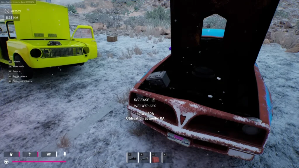 Как зарядить аккумулятор в Drive Beyond Horizons