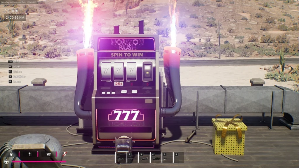 Игровой автомат в Drive Beyond Horizons