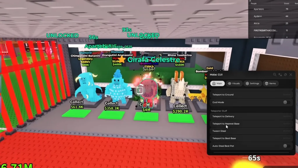 Скрипт на Укради Брейнрот