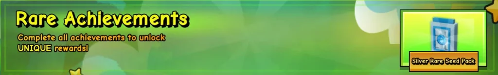 Вырасти Сад: достижения редкости Rare
