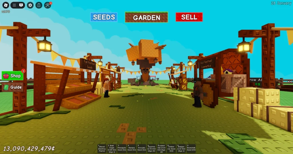 Обновление Fall Bloom в Grow a Garden (Вырасти Сад)