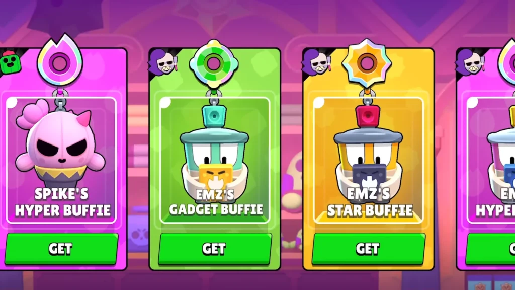 Система Баффи из Brawl Stars